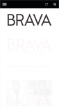 Mobile Screenshot of bravamagazine.com